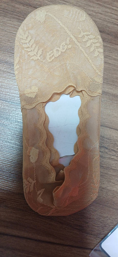 جوراب پاپوش گیپور زنانه